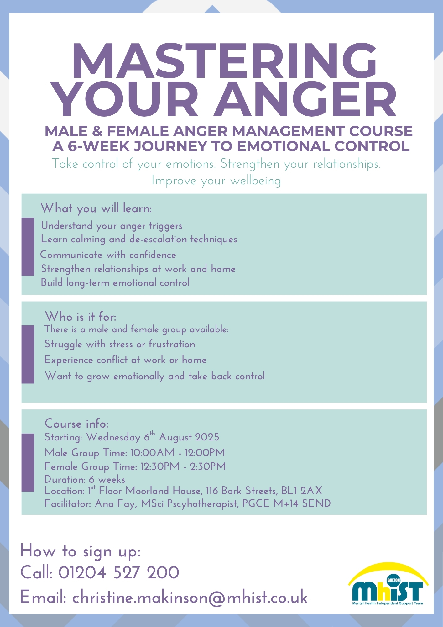 Anger Management Project